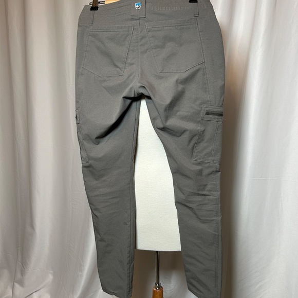 KUHL ARMY GREEN SKINNY LEG PANTS - SIZE 2 SHORT - Picture 3 of 5